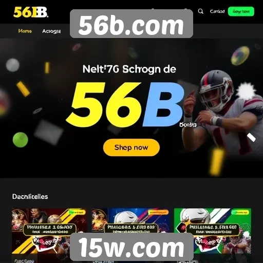 Exploração das promoções e bônus em 56b.com
