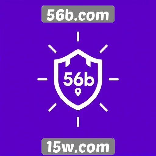 Recursos de segurança no site 56b.com