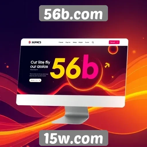 56b.com destaca-se na experiência do usuário